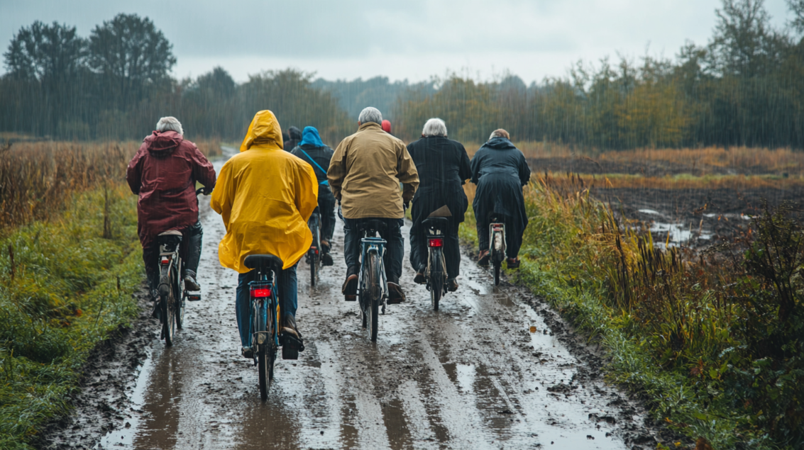 Kann ein Elektrofahrrad Regen standhalten?