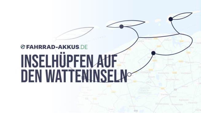 Inselhüpfen auf den Watteninseln: der perfekte E-Bike-Urlaub