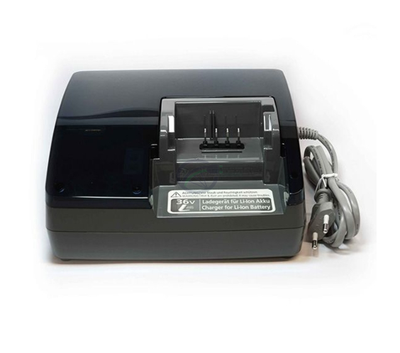 Bild eines schwarzen Panasonic Deluxe-Ladegeräts