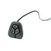 Nahaufnahme des Schalters des Bafang DP C18 CANBUS.
