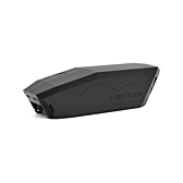 Dreiviertelansicht des Bosch Powerpack 360 Performance/Active Rahmen E-Bike Vision Fahrradakkus. Der Akku ist deutlich zu sehen.