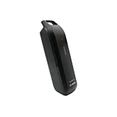 Dreiviertelansicht des Bosch Powerpack 545 SMART Frame Fahrradakkus stehend.