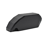 Dreiviertelansicht des Bosch Powerpack 700 Active/Performance Rahmen E-Bike Vision Fahrradakkus. Der gesamte Akku ist deutlich sichtbar.