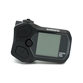 Vorderansicht des Shimano Steps SC-EN500, bei der das Display und die Tasten gut sichtbar sind.
