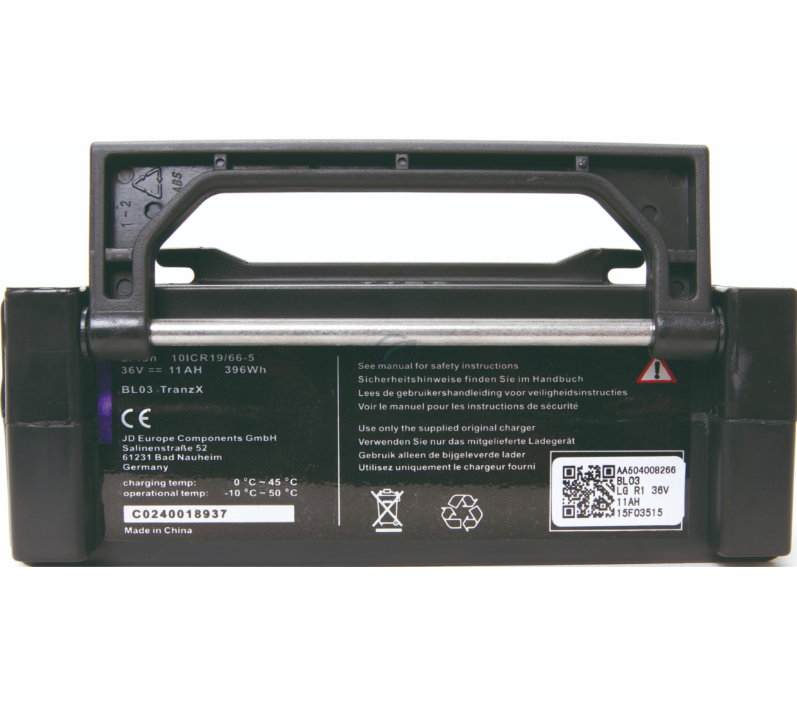 TranzX Akku 36V 11Ah BL03 (396Wh)