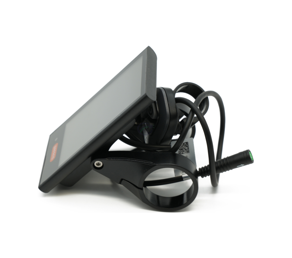 Seitenansicht des Bafang DP C18 UART.
