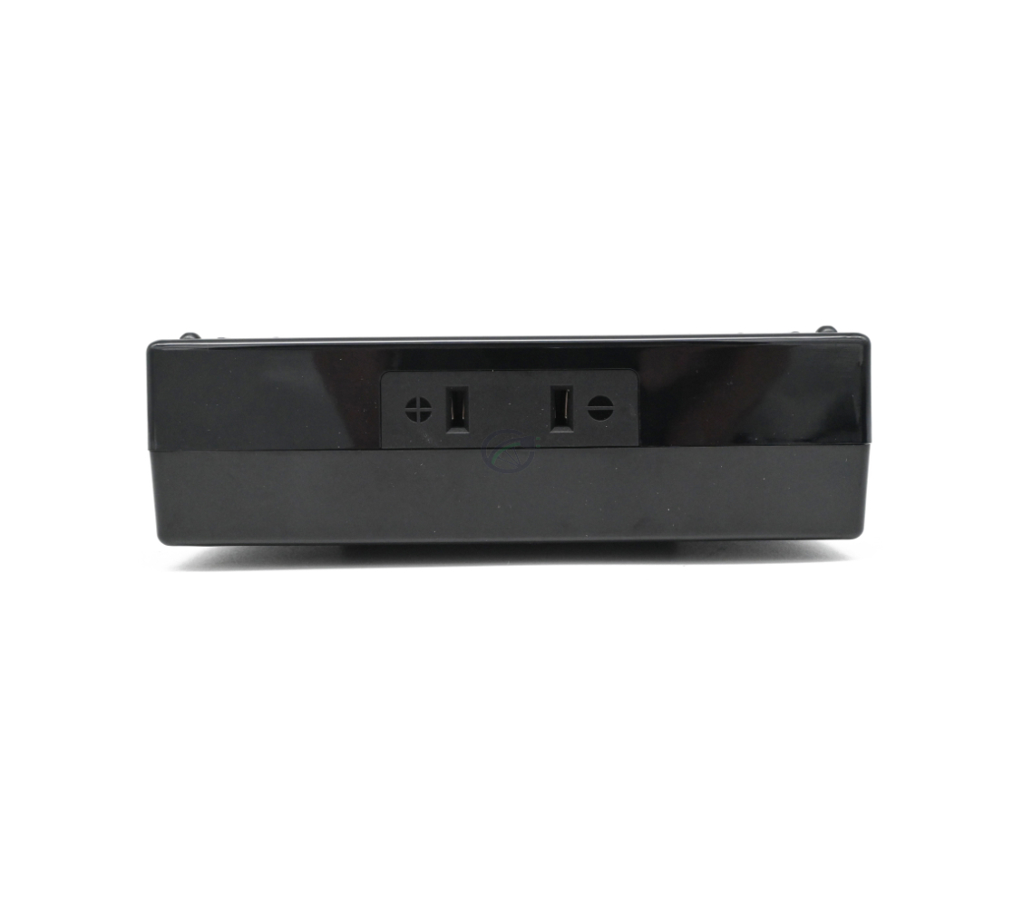 Batterie de vélo 13,6 Ah compatible Sparta E-motion C1/C2/C3 / Batavus (noir) Incl. chargeur gros plan de l'avant où vous voyez le plug-in entrer dans le vélo