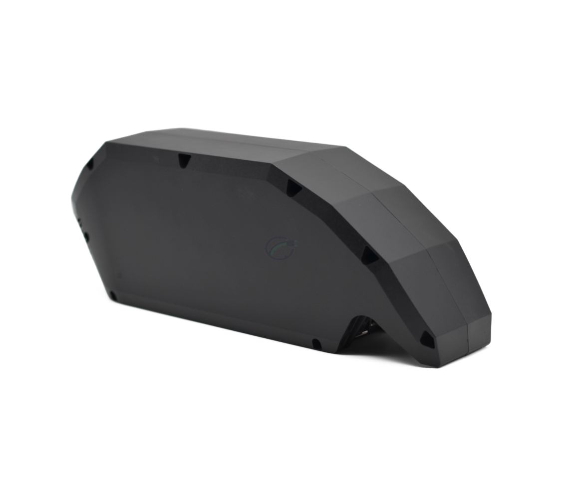Dreiviertelansicht von der Seite des Bosch Powerpack 700 Active/Performance Rahmen E-Bike Vision Fahrradakkus.