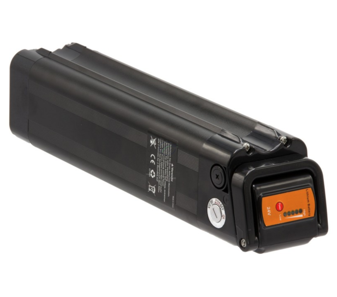 Phylion Akku XH259-10J 24V 12Ah Silverfish Ersatz (Schwarz)