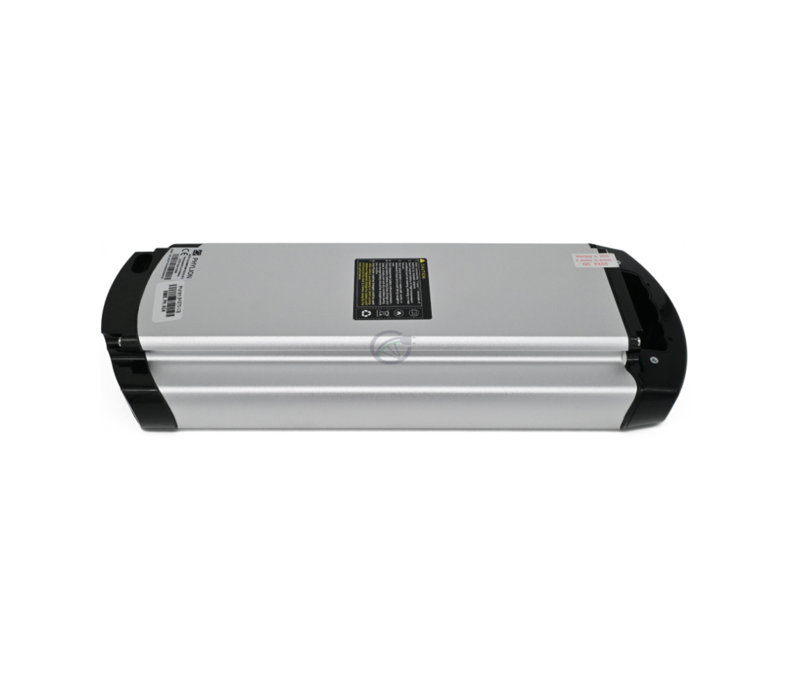 Seitenansicht der Unterseite der Phylion XH370-13J Wall-E 37V 14Ah (2-polig).