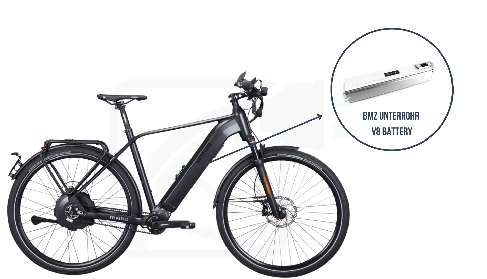 Kettler Alu-Rad e-bike accu