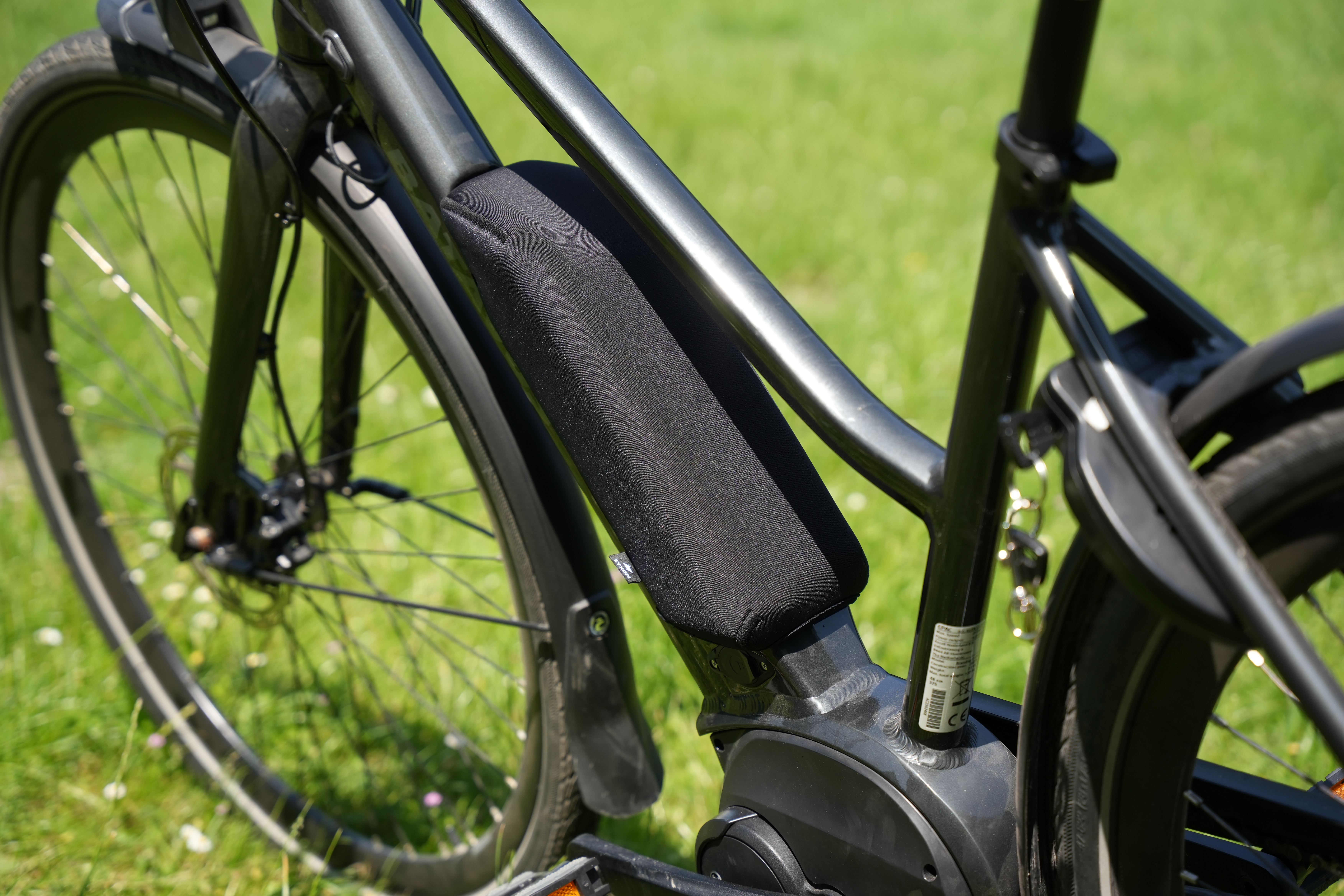 fietsaccuhoes in elektrische fiets